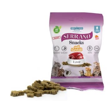 Recompense Serrano Mediterranean Natural, Pisici, Ficat, 50 g