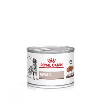ROYAL CANIN Hepatic, XS-XL, dieta veterinara, conserva hrana umeda caini, suport hepatic, (pate), 200 g