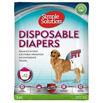 Simple Solution Scutece Pampers XXL, 12 buc