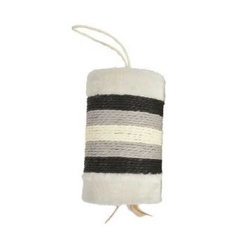 Sisal pentru pisici Bobby Roll, 18 x 11 cm, Negru