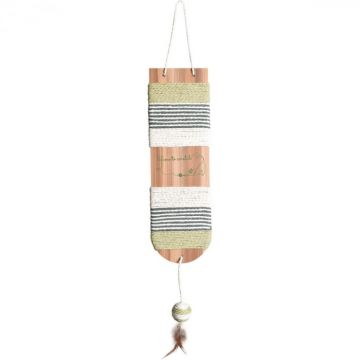 Sisal pentru pisici Bobby Time, 73 x 12.5 cm, Verde