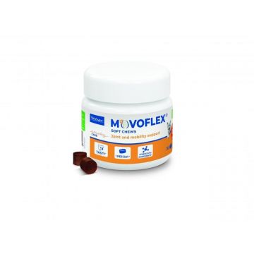 Suplimente condroprotectoare, Movoflex Soft Chews S (sub 15 kg), 30 comprimate masticabile moi