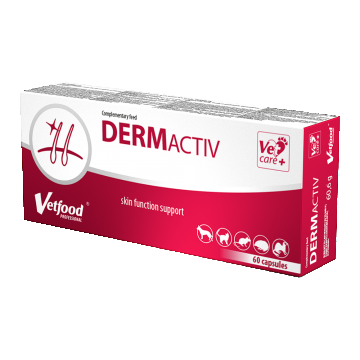 VetFood DERMACTIV, 60 capsule