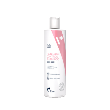 Șampon pentru câini și pisici cu blană lungă HAIR LOSS CONTROL Vet Expert, antinaparlire, 250 ml