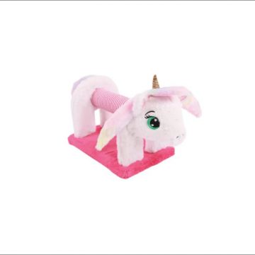 Ansamblu Unicorn ,   scratcher colorat pentru pisici MASCARADE 20643599 45 x 18.5 x 28 cm