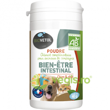 Bien Etre Intestinal pentru Catei si Pisici Pulbere 40g