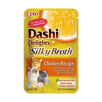 Ciao Dashi Delights Silky Broth, Pui, 40 g