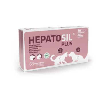 Hepatosil Plus Rase Mici si Pisici, 30 tablete