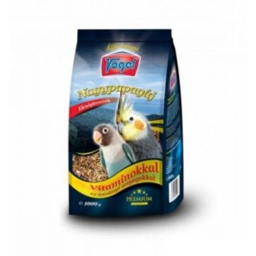 Hrana pentru pasari Vogel Premium cu Vitamine Nimfe, 1 kg