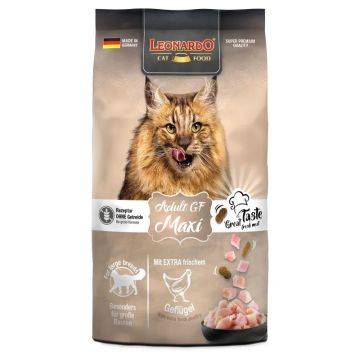 Hrana uscata pisici, Leonardo Adult Grain Free Maxi, 300 g