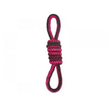 Jucarie pentru caini din sfoara, nod,TWIST M-PETS, 48 cm