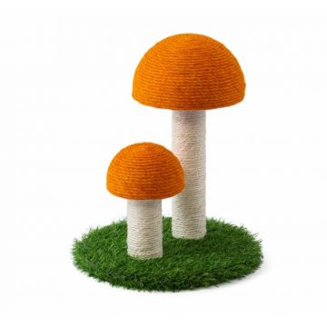 Leopet Sisal Ciuperca pentru Pisici, 30x30x38 cm