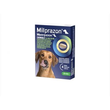 Milprazon chewable Dog 12.5   125 mg (  5 kg), 1 tableta