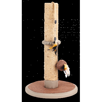 Pawise Sisal cu Accesorii pentru Pisici, 35x35x45 cm