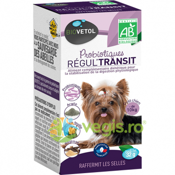 Probiotic Regul Transit pentru Catei Talie Mica (-10kg) 32g
