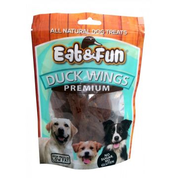 Recompense caini, Eat & Fun Duck Wings, 100 g