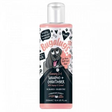 Sampon Caini, Bugalugs Luxury 2 in 1, 250 ml