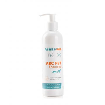 Sampon Hidratant si Hipoalergenic ABC PET, AsistaVet, 250 ml Sampon Hidratant si Hipoalergenic ABC PET, AsistaVet, 250 ml