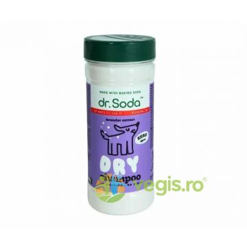 Sampon Uscat pentru Caini cu Bicarbonat de Sodiu si Extract de Lavanda 350g