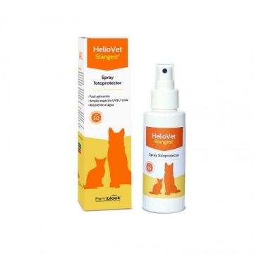 Spray Protectie Solara SPF50, HelioVet, Stangest, 80 ml