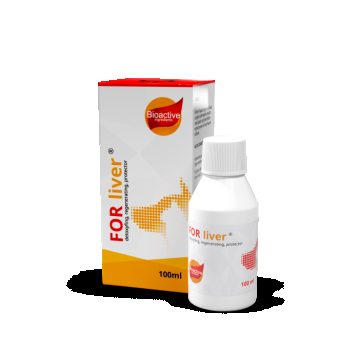 Supliment lichid pentru caini cu afectiuni hepative, FOR liver   detoxyfing, regenerating, protector - 50 ml