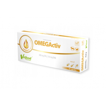 VetFood OMEGActiv, 60 capsule twist-off