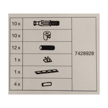 Accesorii de montare pentru EHEIM 6500/6501/6502