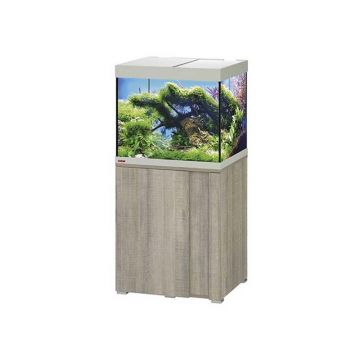 Acvariu cu Stand Eheim vivaline LED 150 gri stejar