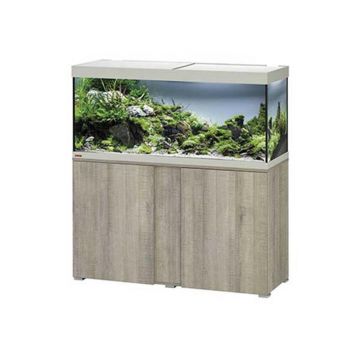 Acvariu cu Stand Eheim vivaline LED 240 gri stejar