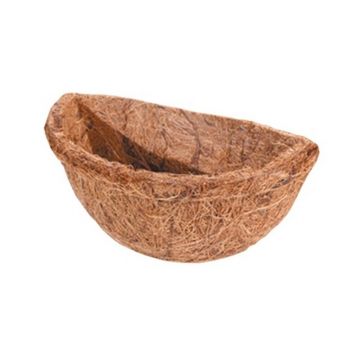 Cos plante din cocos Hobby Coconut Basket rotund 11x6cm