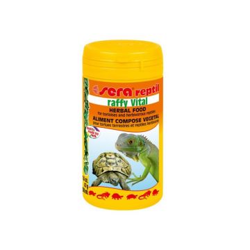 Hrana vegetala testoase Sera Raffy Vital - 250 ml