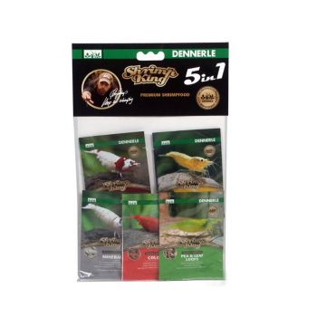 Mix hrana creveti Dennerle Shrimp King 5 in 1