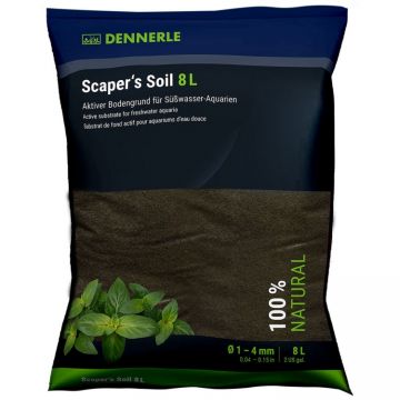 Sol fertil Dennerle Scapers Soil 1-4 mm 8 l