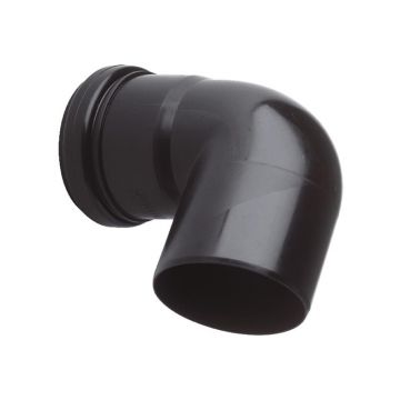 Cot Oase de scurgere negru DN75/87°