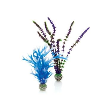 Decor Oase biOrb Plant set albastru & mov M