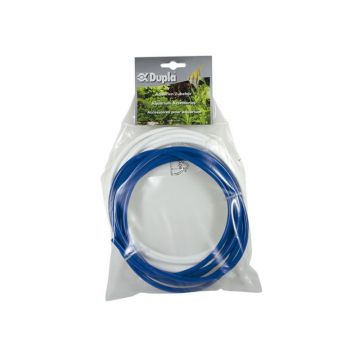 Furtun albastru si alb pentru sistemul de osmoza Dupla