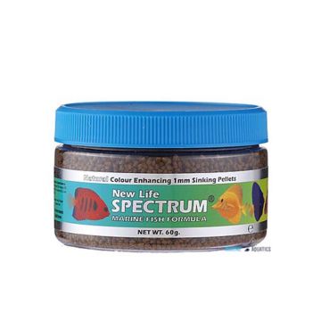 Hrana nano marini New Life Spectrum Marine Fish FormulaA 1mm 60g
