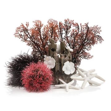 Set decor plante rosii Oase biOrb Decor Set - 15L Red Forest