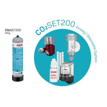 Sistem CO2 Eheim SET200 cu butelie unica folosinta 500g