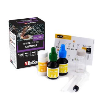 Test marin Red Sea Amoniac/Amoniu 100 teste (NH3/NH4)