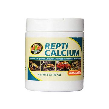Calciu fara D3 Zoo Med Repti Calcium 227g