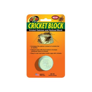 Calciu greieri Zoo Med Cricket Block / Gutload