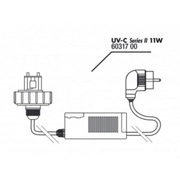Capac si transformator JBL UV-C 11 W