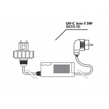 Capac si transformator JBL UV-C 5 W