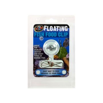 Clema plutitoare hrana Zoo Med Floating Fish Food Clip