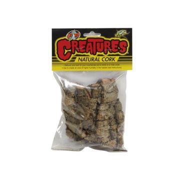 Decor din pluta naturala Zoo Med Creatures Natural Cork