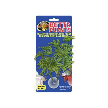 Decor planta plastic Zoo Med Betta Plant - Papaya