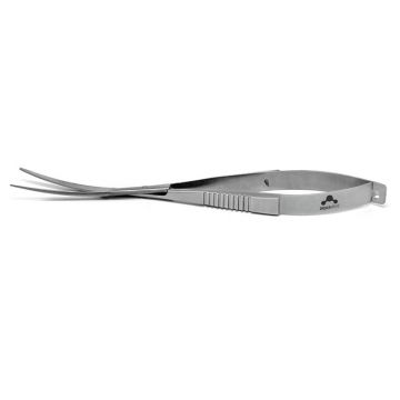 Foarfeca curbata cu arc Aquavitro Curved Spring Shears 15cm