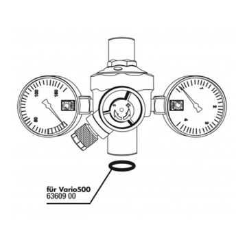 Garnituri O-Ring de etansare reductor JBL CO2 Vario 500