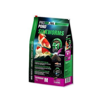 Hrana pesti iaz JBL ProPond Silkworms M 1.0kg